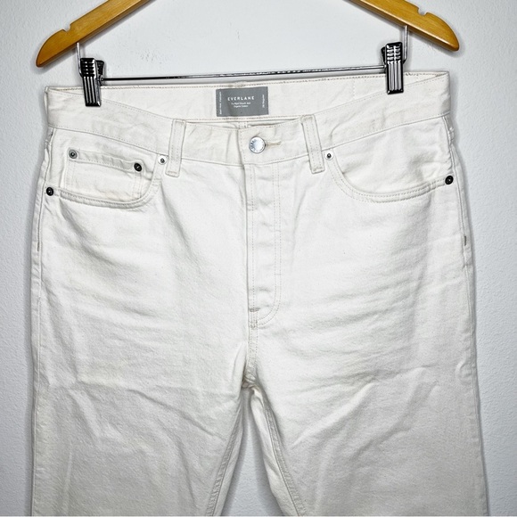 Everlane Relaxed Straight Rigid Slouch Jean High Rise Organic Cotton 28 - Picture 6 of 12